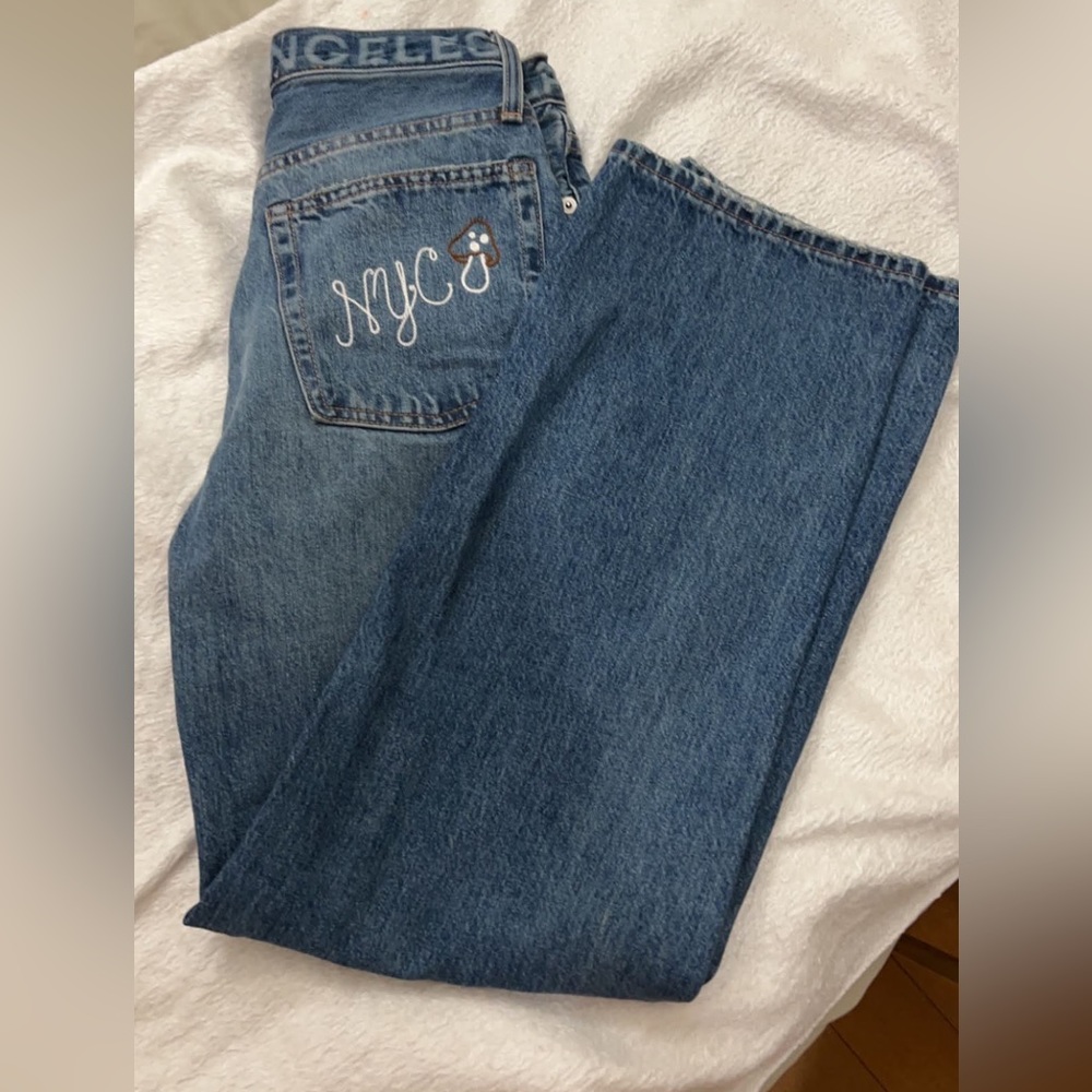 Everlane wide leg highwaisted denim